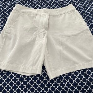 White Ann Taylor loft shorts